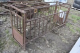 Hog chute and feeder