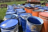 10 Metal Drum Barrels