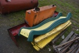 L-Shape transfer fuel tank, sander gate, kids slide, stake body sides