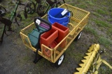 Yellow Garden Cart