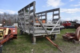 Wooden Hay Wagon