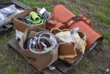 Rototiller shield, tailer accesorries, cables, etc