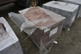 Pallet of Embossed Brick Walkway Pavers