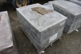 Pallet of Embossed Brick Walkway Pavers