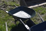 Green Wheel Barrow