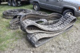 Lot of 8 Used Rubber Tracks