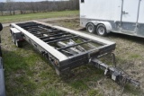 Special Construction Custom 24ft Shed Hauler Hauling Trailer