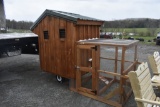 New Amish Made Rolling Chicken Coup on wheels