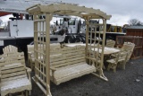 New Amish made hanging arch Swing