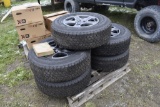 Goodyear 245/75R17 Wrangler Tires with Jeep Wheels
