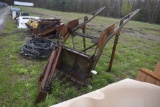 Loader with brackets