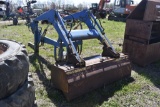 Ford loader with a 66 inch bucket