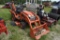 Kubota BX25 Hydro Tractor Mower Loader Backhoe
