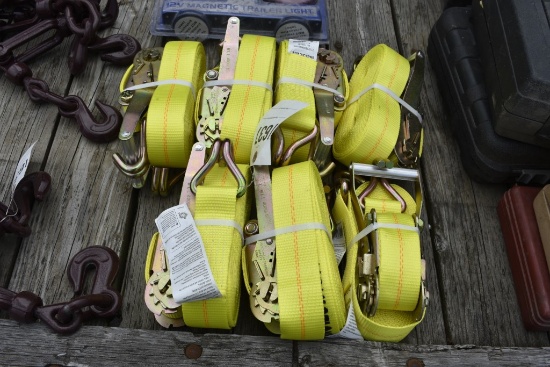 7x Boxer 2" Ratchet Straps