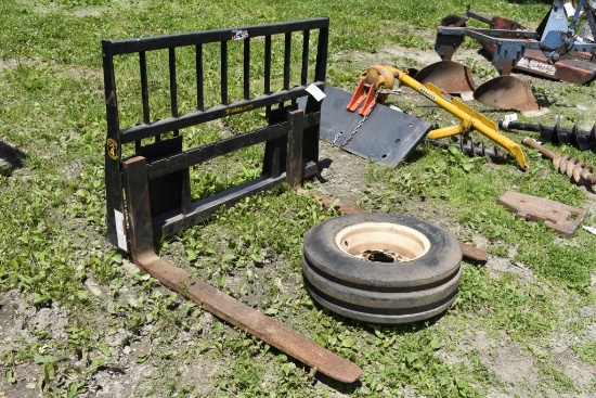 Construction Attachments Xtreme-Duty Quick attach Forks