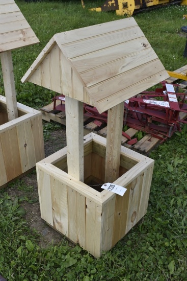 Wooden Wishing Well