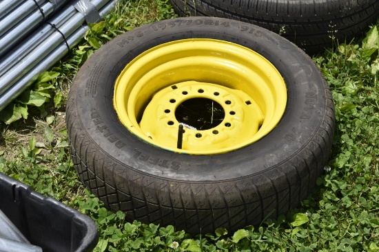195/70R14 tire on Rim