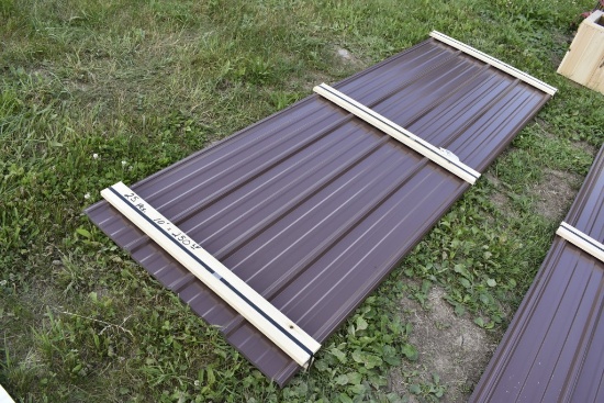 Brown Metal Roofing