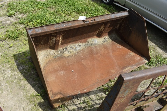 72" Skid Steer High Volume Bucket
