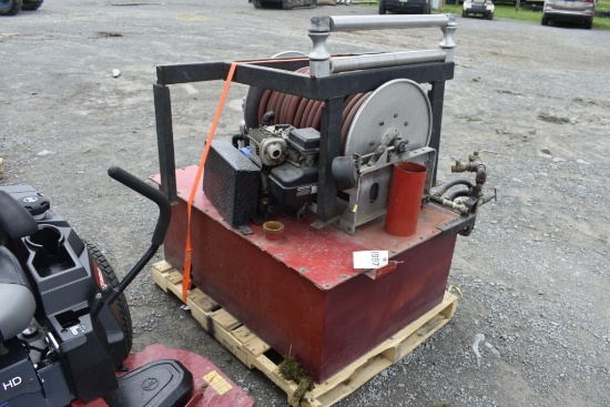 3ft x 4ft Water Tank and Pump Skid Unit
