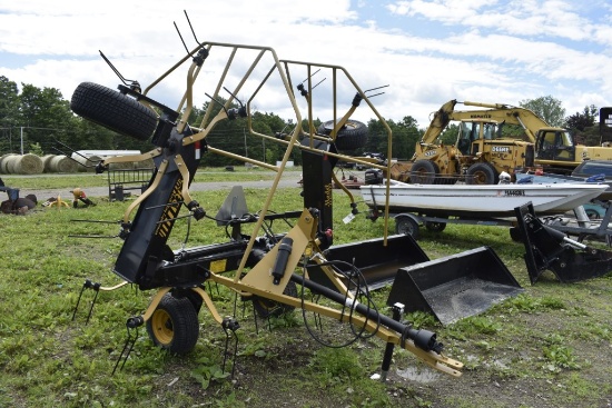 Esch 4 Star Vertical Fold Tedder
