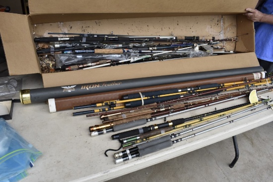 Lot of Fishing Rods