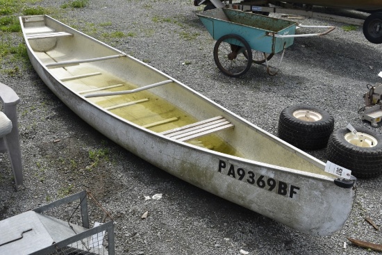 Fiberglass Canoe