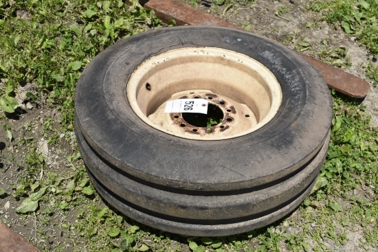 9.5L-15 Tire on rim