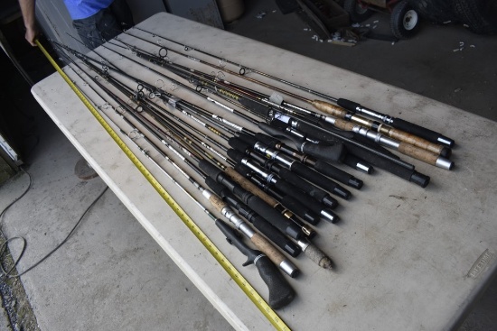 Lot of Misc. Fishing Poles