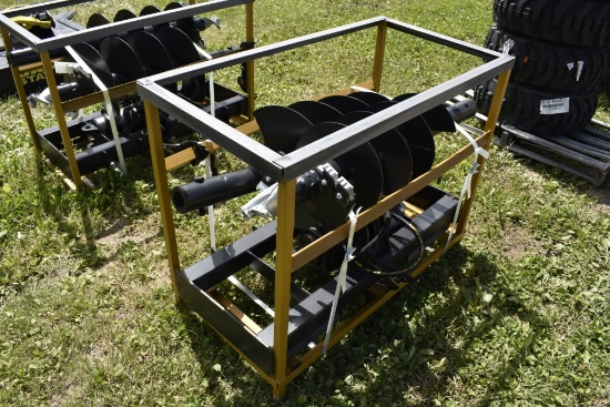 Heavy Duty Post Hole Digger with Bits