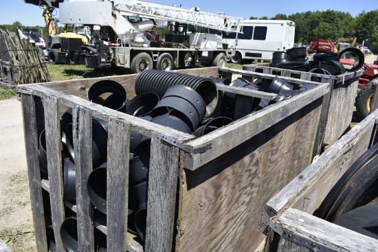 Pallet box of Drainage pipe connectors