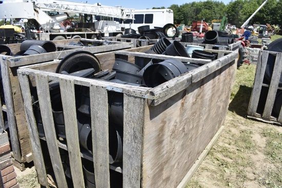 Pallet box of mix Drainage accessories of last 4 lots