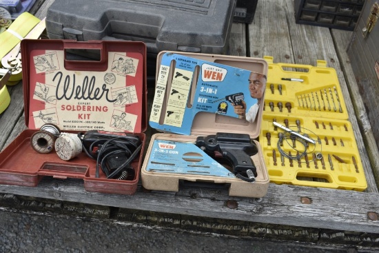 2 Soldering Irons & Impact Driver Bits