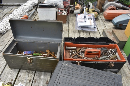 2 Tool Boxes w/ contents