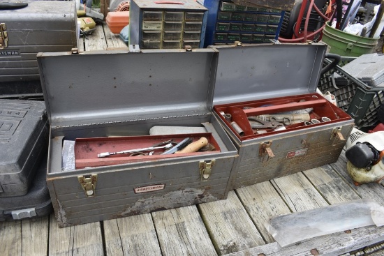 2 Craftsman Toolboxes w/ contents