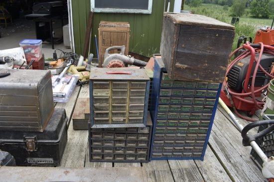 9 Organizers w/ Contents