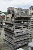 12 Heavy Pallets for Stone w/ Side Supports