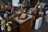 elk horns with dresser