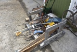 pallet of tools