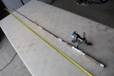 Heddon Fishing rod w/Abu Garcia Mx-120r Reel