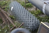 roll of chain link fence