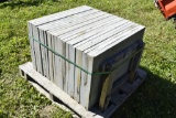 Pallet of thermal blue stone