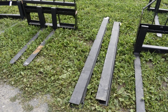 set of new 8 foot fork extensions