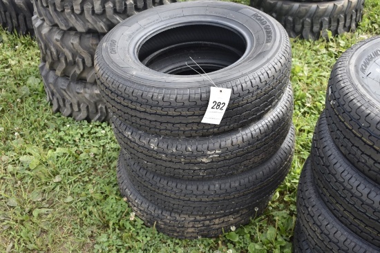 4 new Road guider ST205/75R15 tires