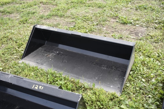 New 72 inch quick attach bucket