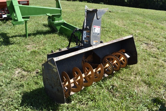 New Holland LAF6773D quick attach snow blower attachment