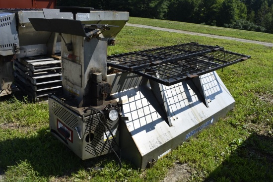 Western Ice Breaker Stainless Steel Dump Truck Salter unit