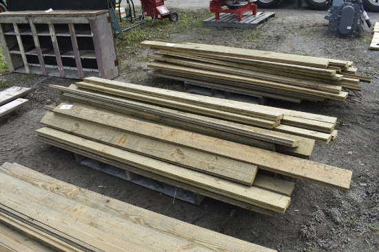 Pallet of Tongue and Groove Wood
