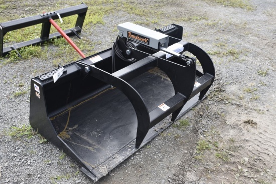 New Tomahawk light duty quick attach grapple bucket