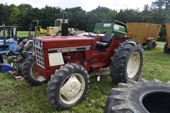International 584 tractor